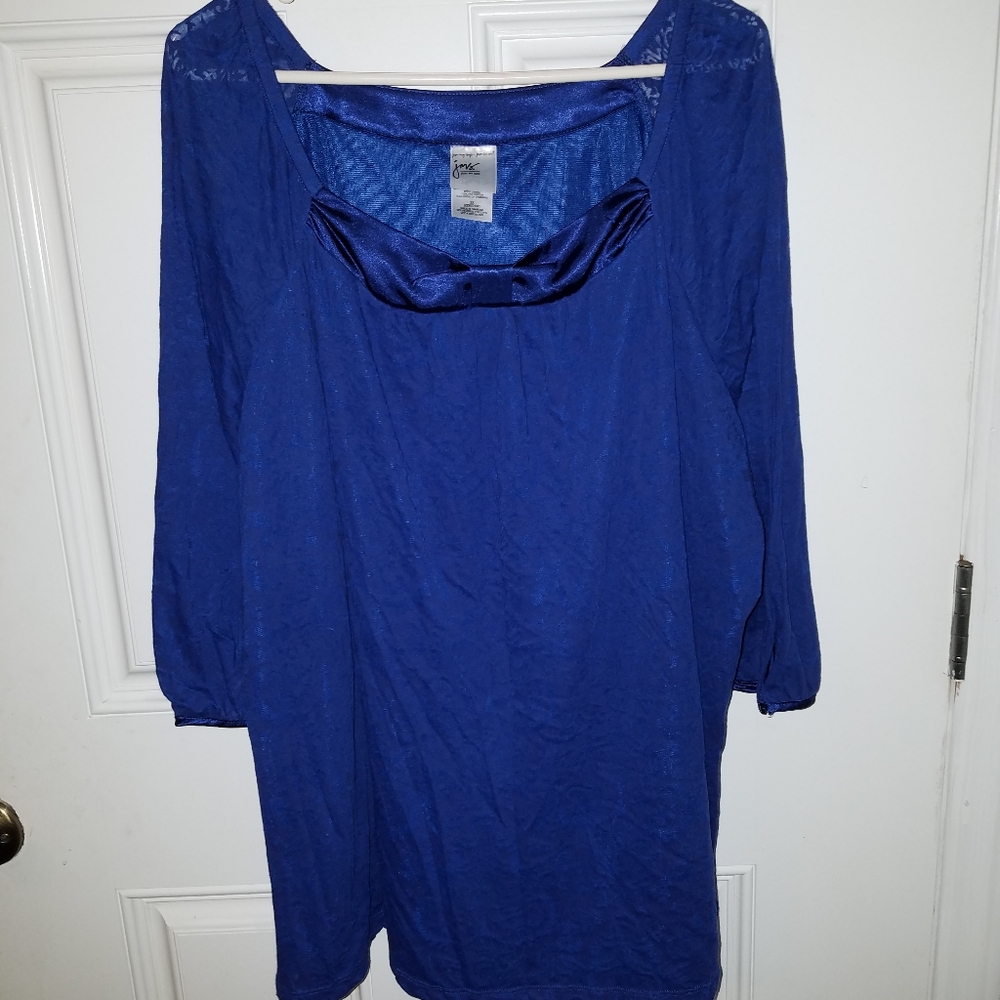 Royal Blue blouse